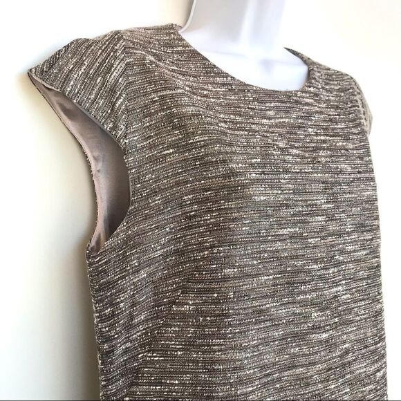 Ted Baker London Grey Sparkle Sheath Dress Sz 8-10 - Picture 3 of 9